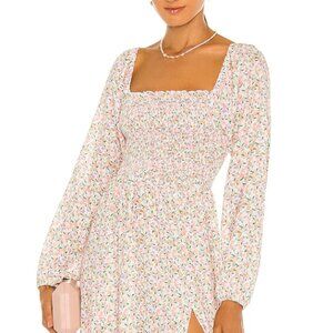 RESA Emma Dress | Long-Sleeve Floral Midi | Sold Out on Revolve